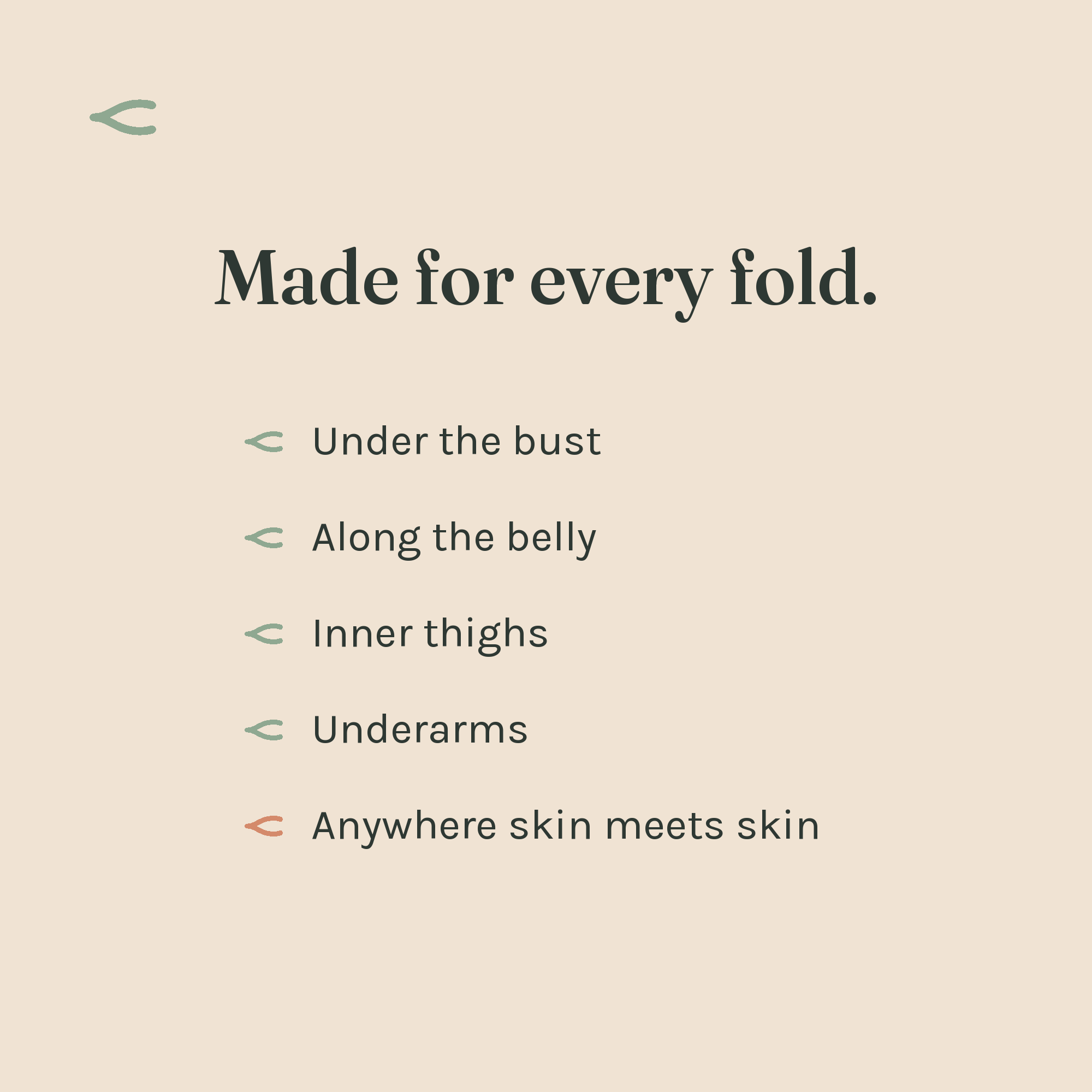 Made for every fold. Image